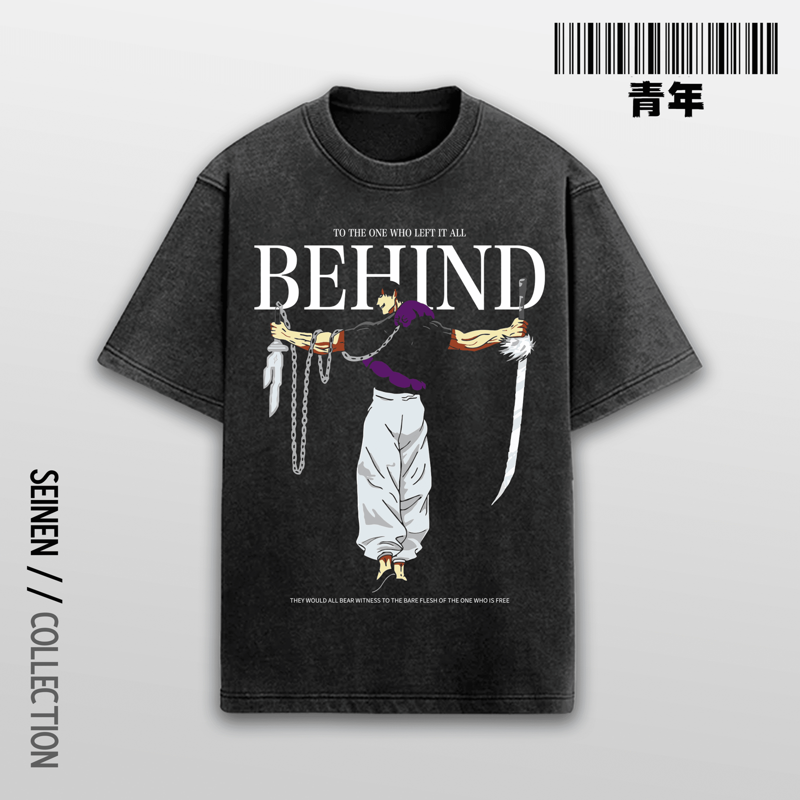 Toji / Acid Washed / Oversized Tee