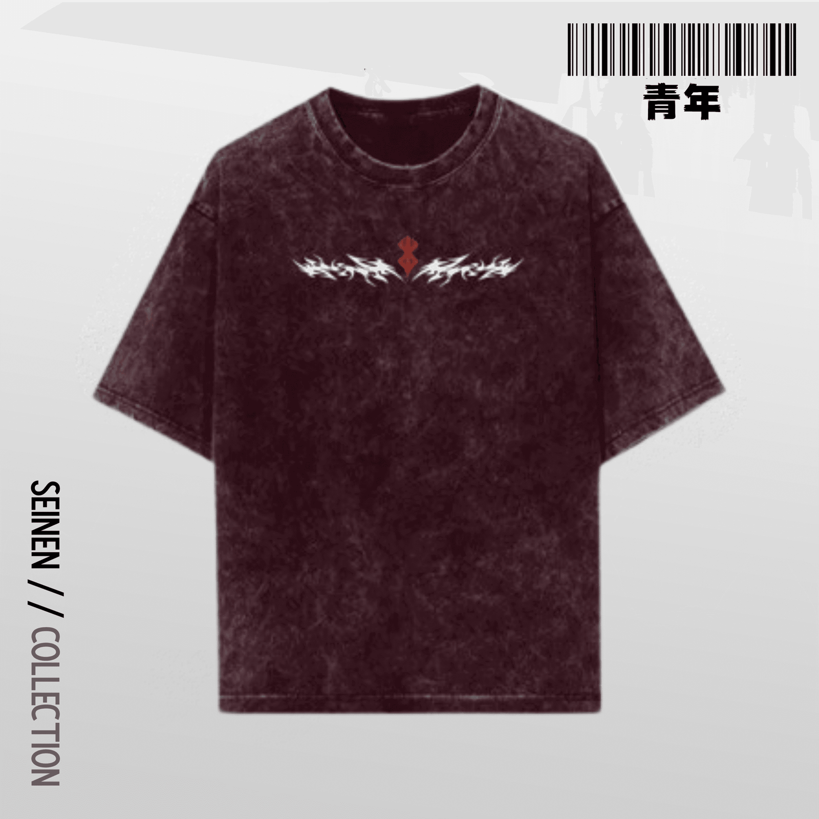 Berserk / Acid Washed / Oversized Tee - Image 8